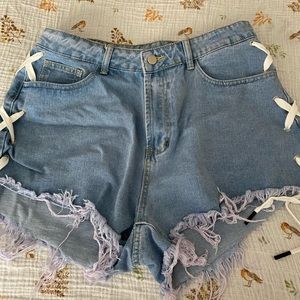 Jean shorts